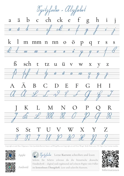 Alphabet – Deutsch