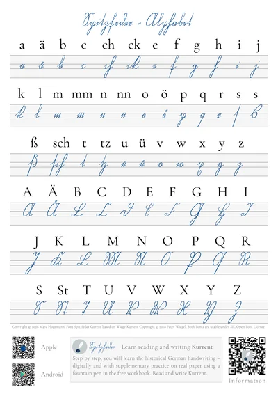 Alphabet – English